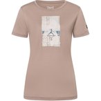 Super.Natural Sun Salutation  Damen  T-Shirts beige Größe L Trekking  Hautfreu