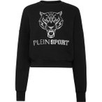 PLEIN SPORT Sweatshirt TIGER, Größe L in Schwarz