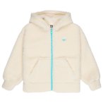 Roxy - Kid's Back to Full Zipped - Fleecejacke Gr 4 Years - XXS beige/weiß