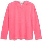 Armedangels Xianaa Lovely Stripes  Damen  Longsleeves pink Größe XS Lifestyle 