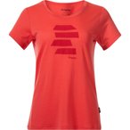Bergans Rabot Mount Wool  Damen  T-Shirts orange Größe M Trekking  Schnell tro