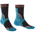 Bridgedale Trail Run Midweight T2 Merino Crew  Damen  Laufsocken schwarz Größe