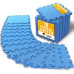 NEOLYMP Bodenschutzmatte Fitness 10mm extra dicke Trainingsmatte, Größe 32 x 3