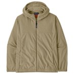 Patagonia - Textured Fleece Hoody - Fleecejacke Gr L beige