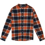 Bavarian Caps Edelweiß Flanell  Herren  Hemden orange Größe L Lifestyle  Haut