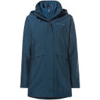 VAUDE Damen Doppeljacke Wo Idris 3in1 Parka IV, Größe 46 in Blau
