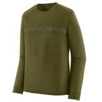 Patagonia L/S Cap Cool Merino Blend Graphic Shirt Langarmshirt, XL, strata strip
