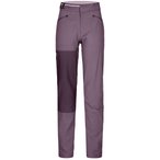 Ortovox Brenta Hose Damen  Softshellhose lila Größe XS Alpinklettern | Bergste
