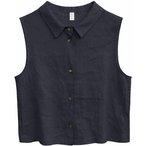 Mazine Sleeveless Linen  Damen  Blusen schwarz Größe L Lifestyle  Hautfreundli