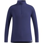 Odlo Active Warm Turtle Half Zip  Kinder  Langarm Unterhemden lila Größe 128  