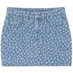 Mazine Printed Denim Mini Rock Damen  Röcke blau Größe S Lifestyle  Hautfreun