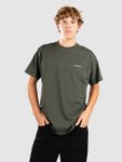 Carhartt WIP Script Embroidery T-Shirt opuntia / white Gr. XL