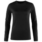 Fjällräven - Women's Abisko Wool L/S - Merinolongsleeve Gr XXS schwarz