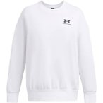 UNDER ARMOUR Damen Sweatshirt ESSENTIAL FLC OS CREW, Größe XXL in Weiß