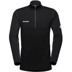 MAMMUT Herren Shirt Aenergy ML Half Zip Pull, Größe S in Schwarz