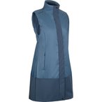 LaMunt Elena Cashmere Long Weste Damen  Kunstfaserwesten blau Größe XS Trekkin
