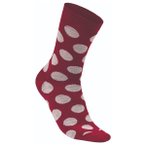 Ivanhoe of Sweden - Wool Sock Dot - Merinosocken 43-46 rot