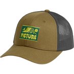 Picture Zephyr Trucker Cap  Basecaps oliv Größe ONE SIZE Lifestyle Hautfreundl