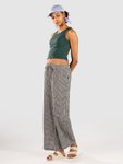 Blue Tomato Long Linen Hose gingham black & white Gr. S