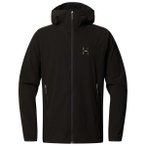 Haglöfs - Rosson Softshell Hood - Softshelljacke Gr S schwarz