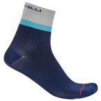 Castelli - Women's Tonal Logo 12 Sock - Radsocken 35-38 blau
