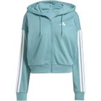 ADIDAS Damen Kapuzensweat W 3S FT FZ HD, Größe XL in Grau