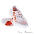 adidas Terrex Agravic Speed Damen Traillaufschuhe-Weiss-5,5