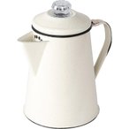 GSI Mesa Percolator 8 Cup - Emaille Kaffeekocher cream