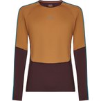 Icebreaker Merino 200 Oasis+ Crewe  Herren  Langarm Unterhemden braun Größe XX