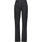 Bergzeit Basics Meru Clamart T-Tipp Hose Damen  Zip-Hosen schwarz Größe S Trek