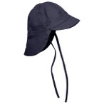 Huttelihut - Kid's Summer Hat UV20 with Neck Shade - Hut Gr 86/92 blau