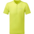 Montane Dart Nano Zip  Herren  Laufshirts gruen Größe S Trekking  Elastisch