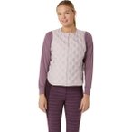 ASICS Damen Weste NAGINO RUN PADDED GILET, Größe L in Braun