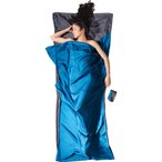 Cocoon TravelSheet Silk Schlafsack  Hüttenschlafsäcke & Inlets blau Größe ma