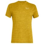 Salewa - Puez Melange Dry S/S Tee - T-Shirt Gr 60 gelb