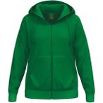 ERIMA Damen Sweatshirt TS Hoody Jacket, Größe 42 in Grün