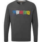 Sherpa Adventure Gear Tarcho  Herren  Longsleeves grau Größe M Lifestyle  Wide