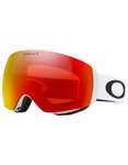Oakley - Skibrille - Flight Deck M Matte White Prizm Torch Iridium  - Weiß