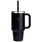 Hydro Flask - Travel Tumbler Clear Lid - Isolierbecher Gr 710 ml schwarz