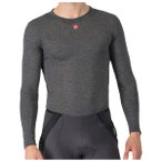 Castelli - Medio Base Layer L/S - Radunterhemd Gr M grau