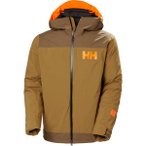 HELLY HANSEN Herren Funktionsjacke POWDREAMER 2.0 JACKET, Größe XL in Braun