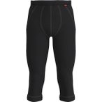 LÖFFLER Herren UNTERHOSE 3/4 TRANSTEX® WARM, Größe 58 in Schwarz