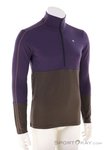 Ortovox 185 Rock´n`Wool Zip Neck Herren Funktionsshirt-Mehrfarbig-XL
