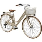 ADRIATICA Cityfahrrad 28 Zoll RETRO Lady braun, Größe 45cm in Braun