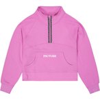 Picture Quenda 1/2 Zip  Damen  Pullover pink Größe L Lifestyle  Hautfreundlich