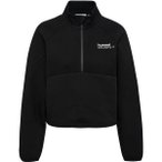 HUMMEL Damen Rolli hmlTECH FLEECE WOMEN BOXY HALF ZIP, Größe XL in Schwarz