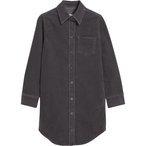 Armedangels Aureleaa Corduroy Kleid Damen  Kleider grau Größe XS Lifestyle  Ha