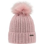 ARECO Damen Mütze Pudelmütze, Größe ONE SIZE in Pink