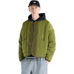 New Balance Quilted Bomber Herren Trainingsjacke ( Grün L)