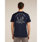 ICEBREAKER Herren T-Shirts/Tanks ku.Arm He/Uni Merino 150 Tech Lite SS Tee Peace